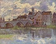 Alfred Sisley Pont de Moret-sur-Loing Spain oil painting artist